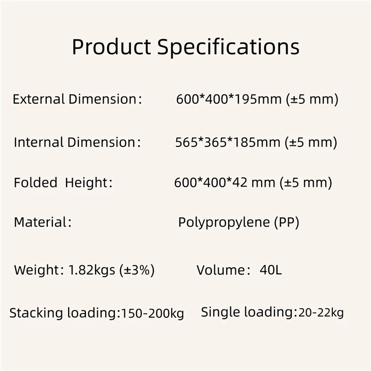 Two-Side Latch CollapsibleBreathable Plastic Tote Bin price